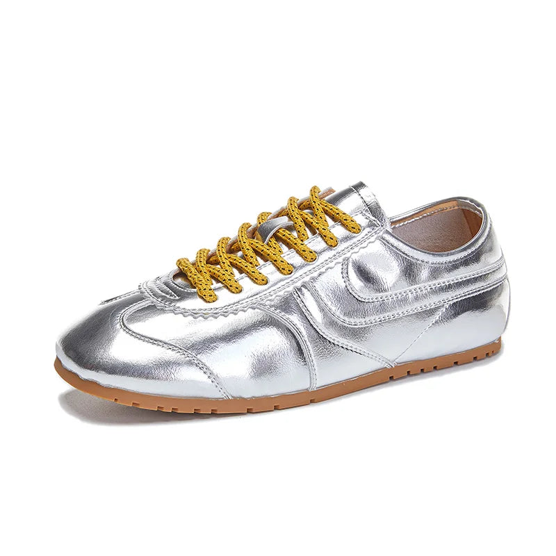 Retro Lace-Up Sneakers for Women – Stylish & Versatile 8