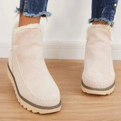 Retro Thick-Soled Snow Boots for Women – Cozy & Stylish 0