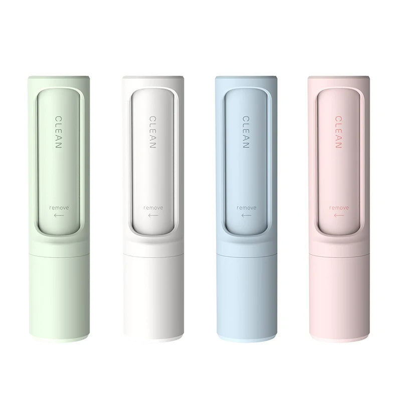 Reusable lint roller and brush for removing pet hair 3