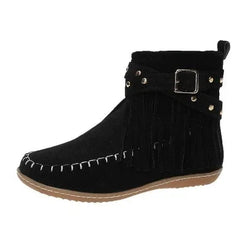 Round Toe Winter Boots for Women – Stylish & Comfortable Snow Footwear 0