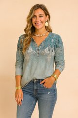 Sara | Elegant Boho Pattern Sweater 1