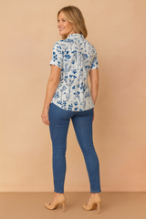 Siena | Casual short-sleeved shirt blouse 1