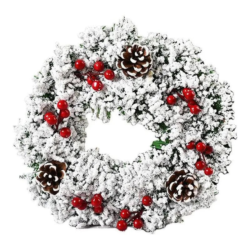SimulationWonder | Pendant Christmas Wreath with Realistic Design 1