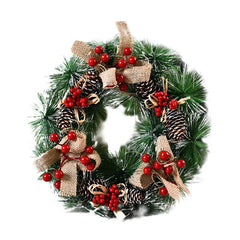 SimulationWonder | Pendant Christmas Wreath with Realistic Design 3