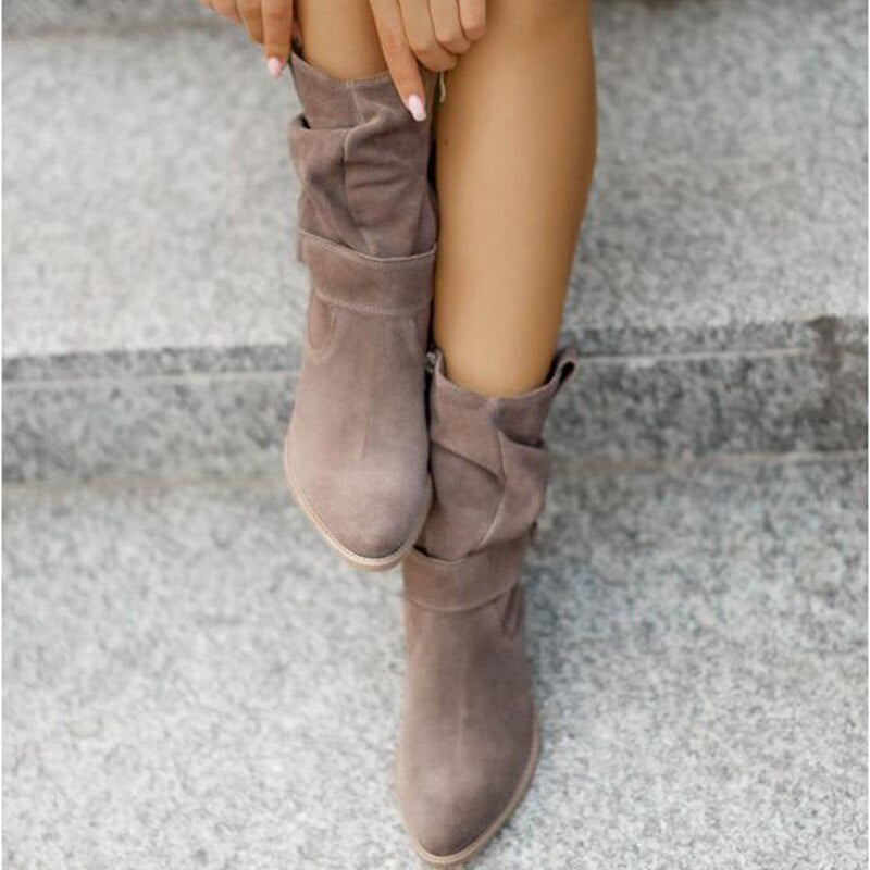Slouched Ankle Boots for Women – Modern Style & Comfort Design 5