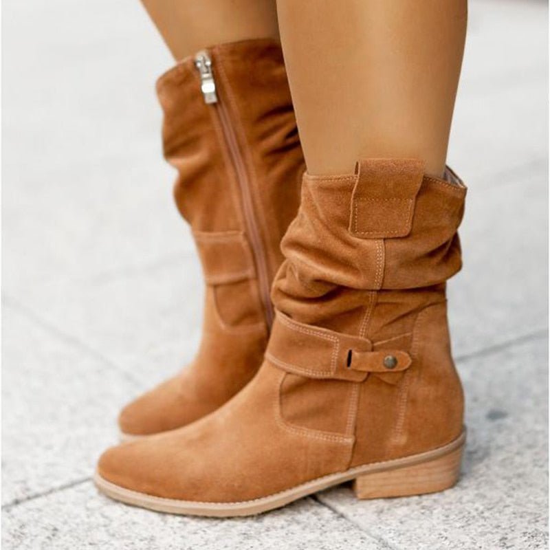 Slouched Ankle Boots for Women – Modern Style & Comfort Design 7
