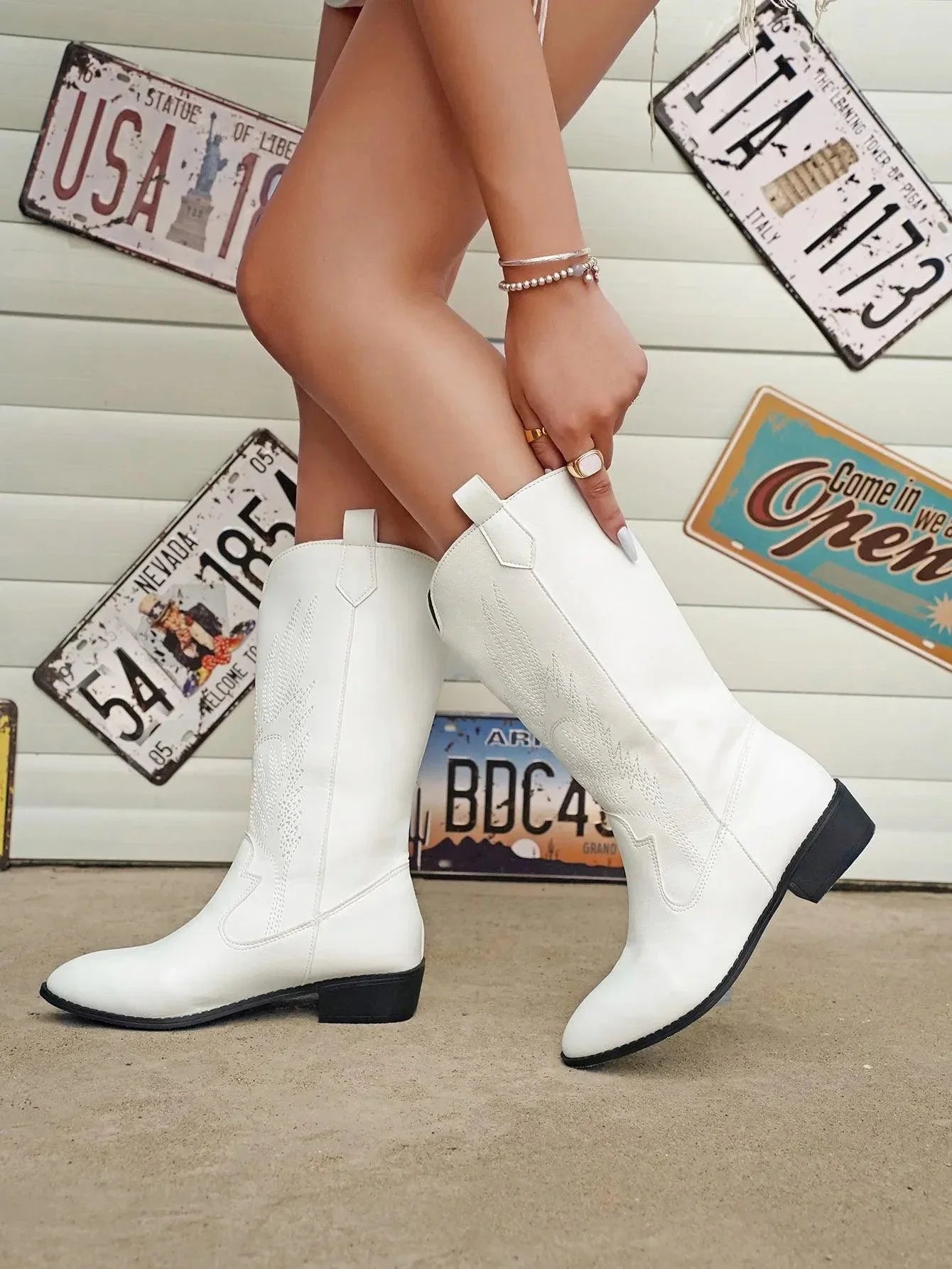 Soft Western Cowboy Boots for Women | Comfortable 8