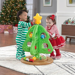 StarPlay – Wooden Christmas Tree Playset with Educational Ornaments 0