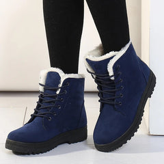 Stylish Short Ankle Boots for Women – Cozy & Warm for Winter 3