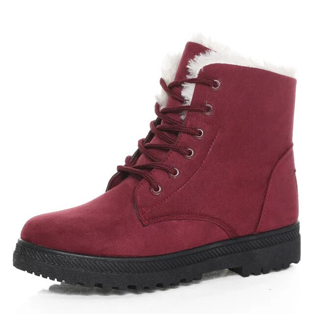 Stylish Short Ankle Boots for Women – Cozy & Warm for Winter 5