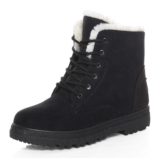 Stylish Short Ankle Boots for Women – Cozy & Warm for Winter 6