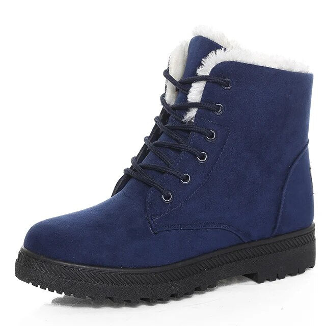 Stylish Short Ankle Boots for Women – Cozy & Warm for Winter 7