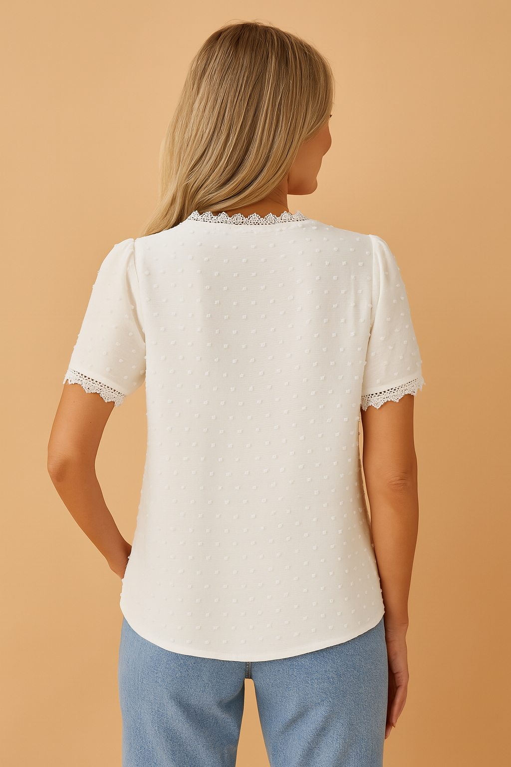 Teresa | Stylish blouse with delicate embroidery 1