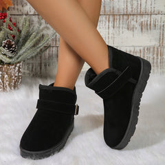 Textured Winter Snow Boots for Women – Cozy & Supportive Design 0