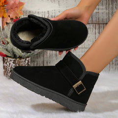 Textured Winter Snow Boots for Women – Cozy & Supportive Design 2