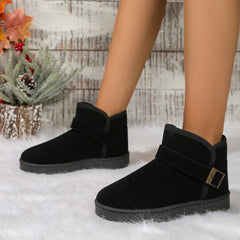 Textured Winter Snow Boots for Women – Cozy & Supportive Design 3