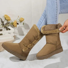 Thick-Soled Snow Boots for Women – Stylish & Warm 3