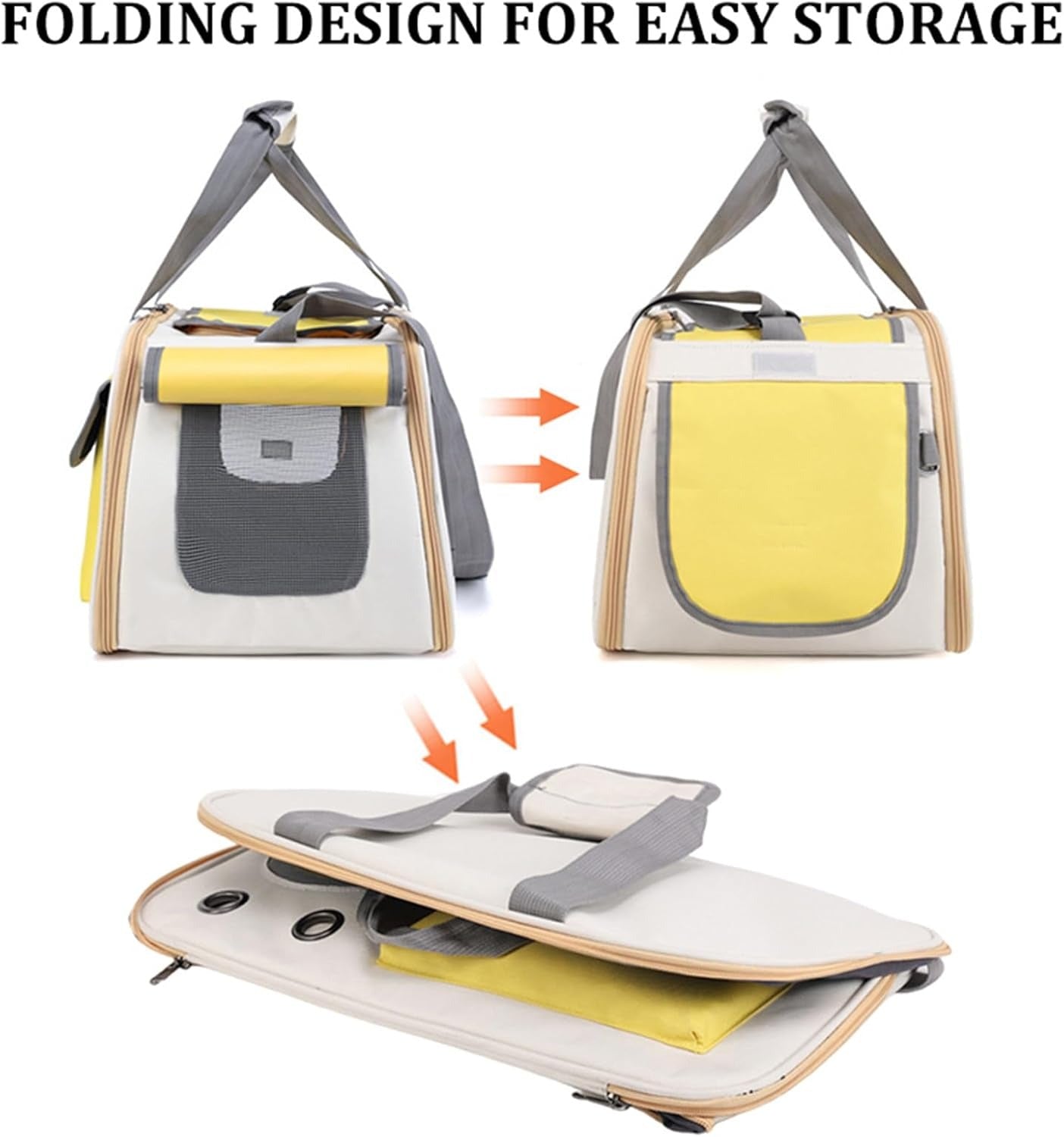 Travel carrier for cats and small dogs 5