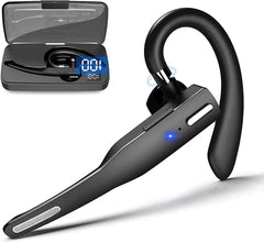 Trucker Dual Mic Wireless Bluetooth 5.1 Noise Cancelling Headset/Earbuds 0