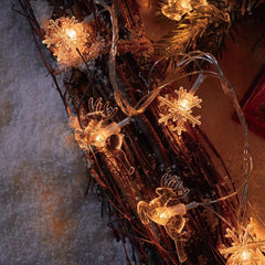 TwinkleStar – Warm LED String Lights for Christmas Tree Decoration 1