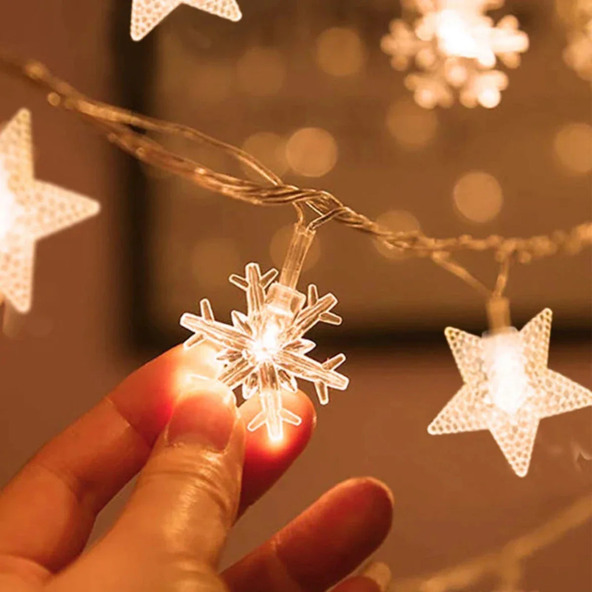 TwinkleStar – Warm LED String Lights for Christmas Tree Decoration 2