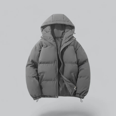 Unisex Winter Classic Down Zipper Jacket | Hooded 2