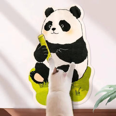 Wall-mounted cat scratching post 0