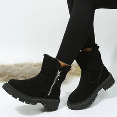 Warm Velvet Winter Boots for Women – Cozy & Stylish Comfort 3
