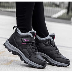 Waterproof Ankle Snow Boots for Women – Cozy & Stylish Comfort 1