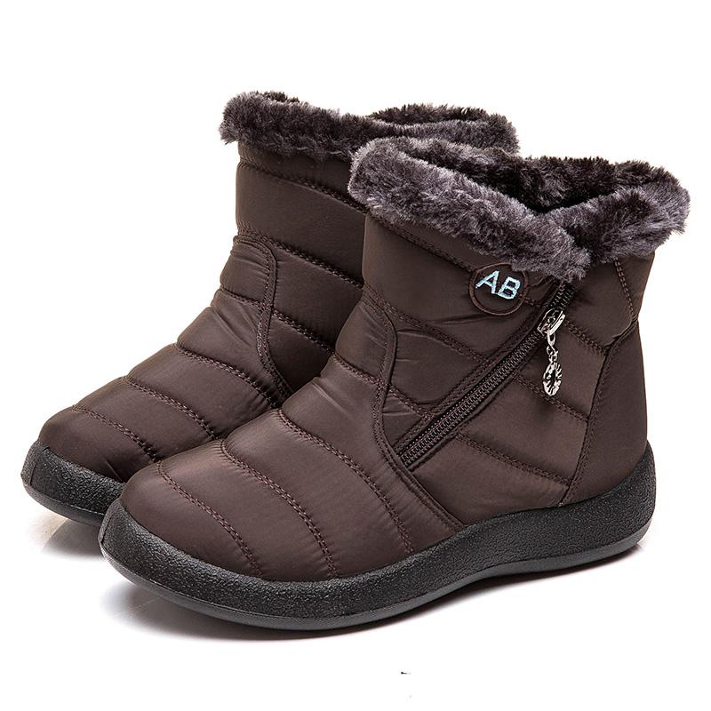 Waterproof Ankle Snow Boots for Women – Warm & Cozy Comfort 4
