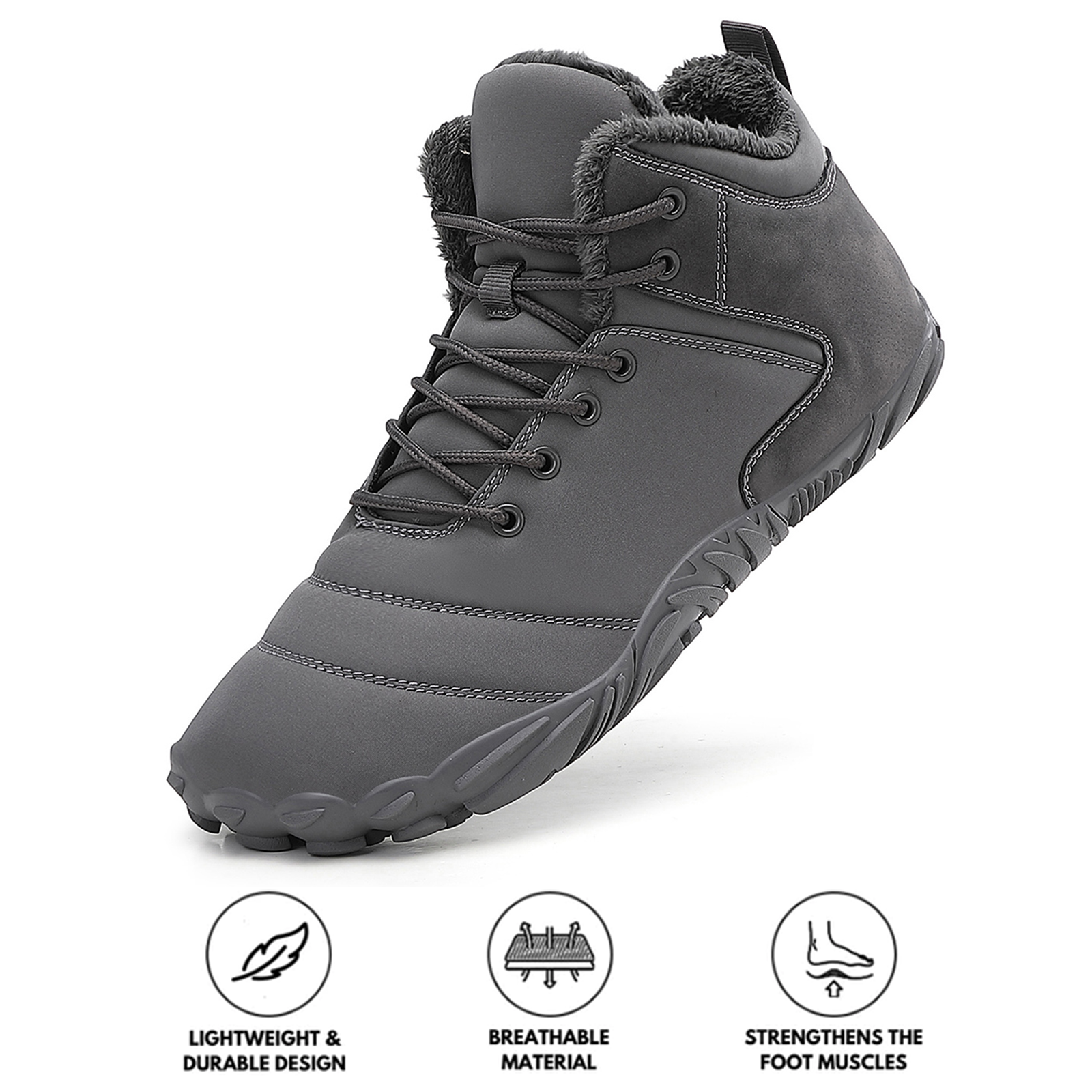 Waterproof Barefoot Hiking Shoes for Unisex – Comfortable & Supportive 6