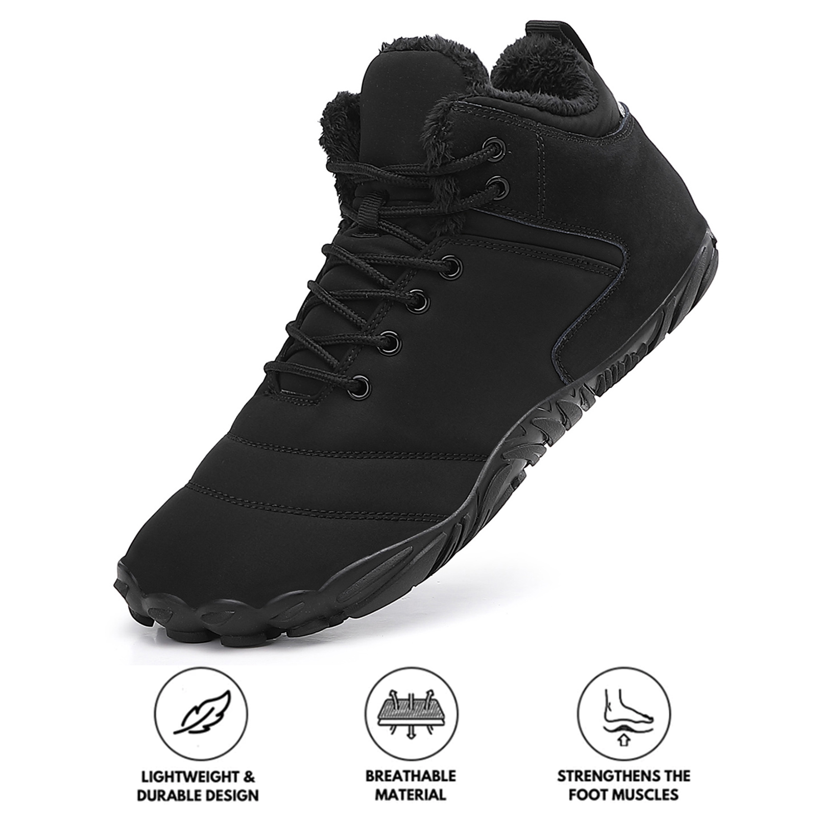 Waterproof Barefoot Hiking Shoes for Unisex – Comfortable & Supportive 8