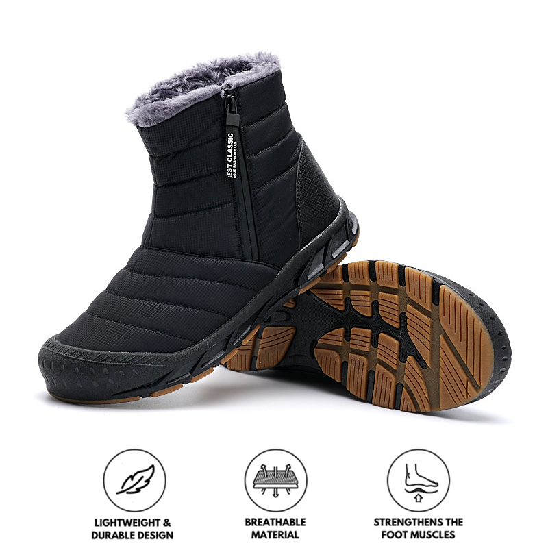 Waterproof High Top Snow Boots for Men & Women – Comfortable & Supportive for Winter Adventures 6
