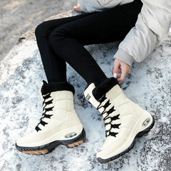 Waterproof Mid-Calf Snow Boots for Women – Cozy & Stylish 3