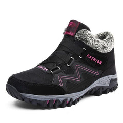 Waterproof Suede Black Ankle Boots for Women – Cozy & Stylish Winter Footwear 3