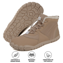 Waterproof Winter Boots for Women – Warm & Comfortable Barefoot Design 0