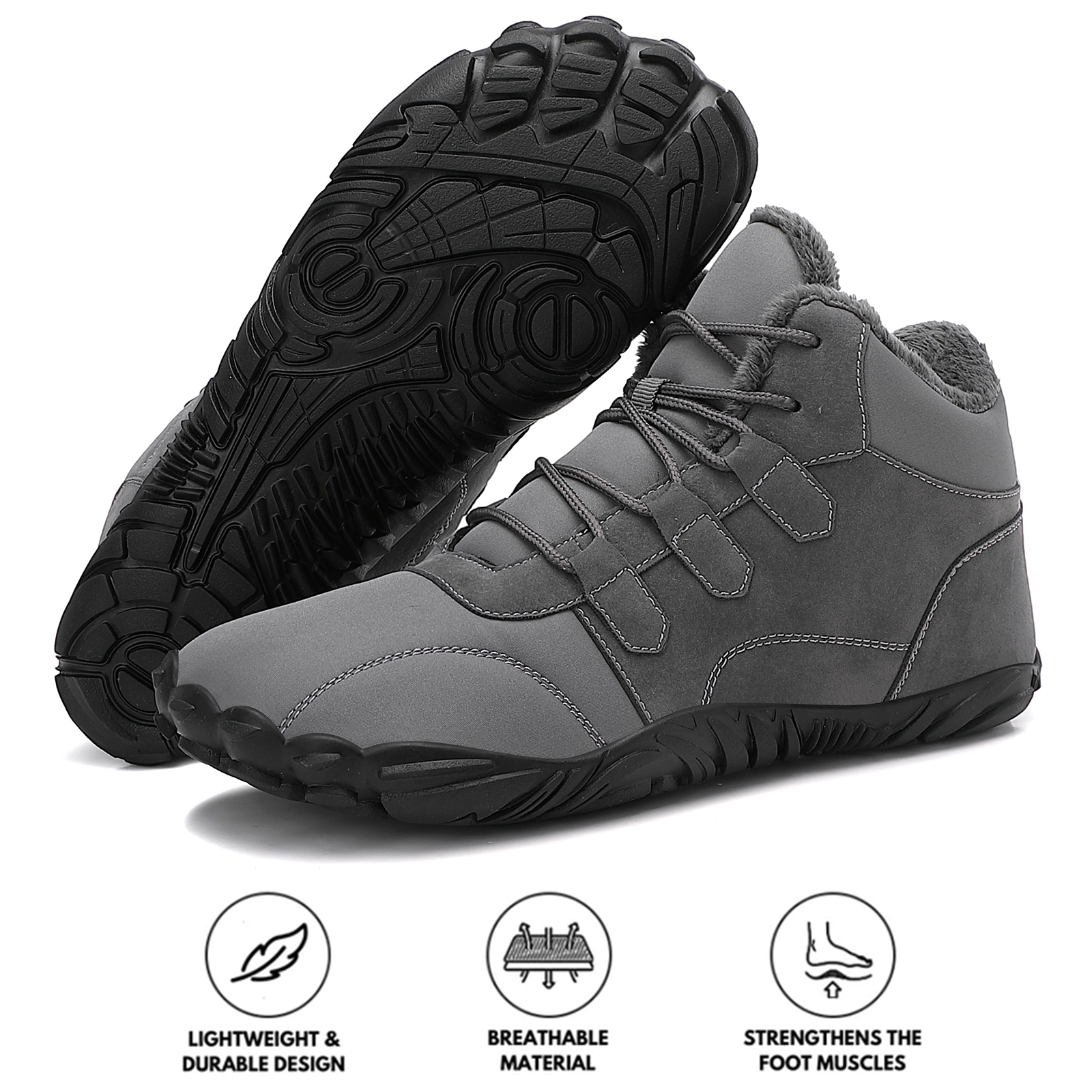 Waterproof Winter Hiking Boots for Unisex – Comfortable & Non-Slip Design 6