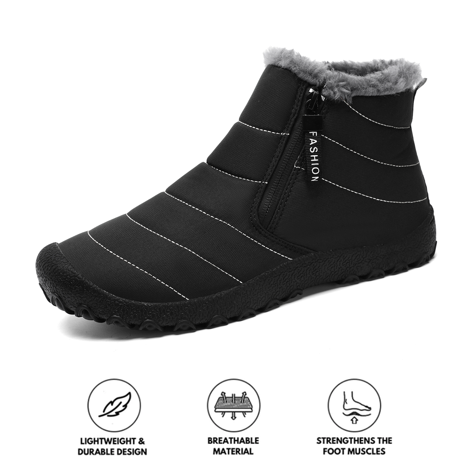 Waterproof Winter Hiking Boots for Unisex – Comfortable & Non-Slip Design 6
