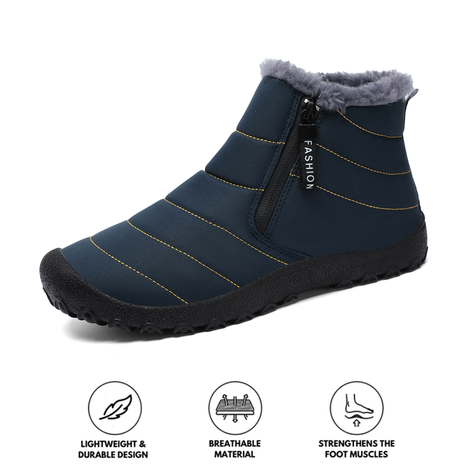 Waterproof Winter Hiking Boots for Unisex – Comfortable & Non-Slip Design 7