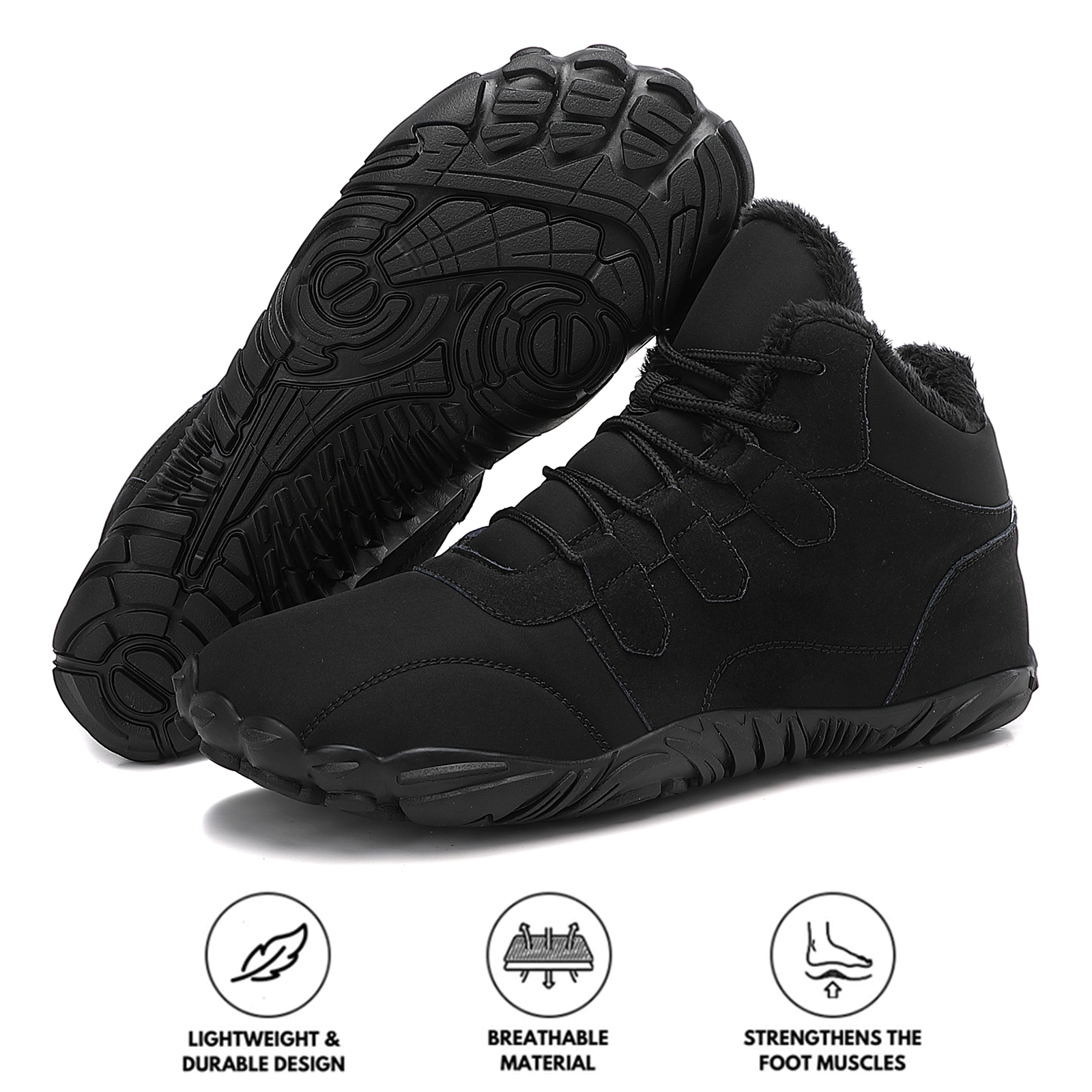 Waterproof Winter Hiking Boots for Unisex – Comfortable & Non-Slip Design 8
