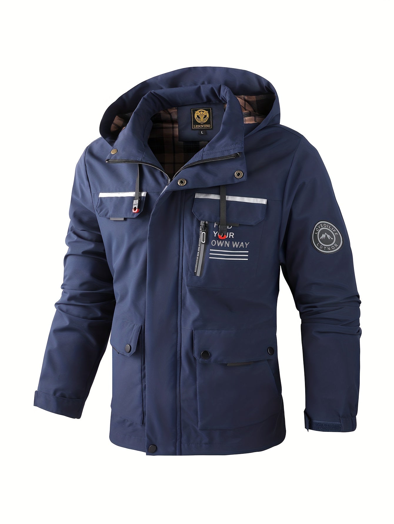 Waterproof outdoor winter jacket for men - Nordfall 4