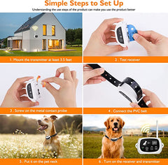 Wireless dog fence with collar 1
