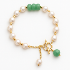 Women's Adventure Bracelet with Natural Pearls - An Elegant Accessory 1