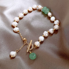 Women's Adventure Bracelet with Natural Pearls - An Elegant Accessory 3