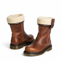 Women’s Cowboy Boots – Warm Winter Mid-Calf Western Style 0
