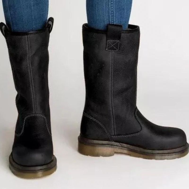 Women’s Cowboy Boots – Warm Winter Mid-Calf Western Style 4