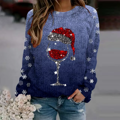 Women's Cozy Christmas Sweater Festive Knit 1