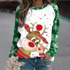 Women's Cozy Christmas Sweater Warm Soft Fabric 0