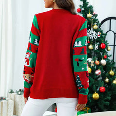 Women's Festive Christmas Jumper Cozy Knit 1