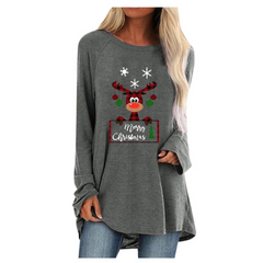 Women's Festive Long Sweater Warm Knit 3